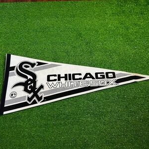 Vintage Chicago White Sox Pennant Full Size MLB 90s Wincraft‎ CHI Memorabilia